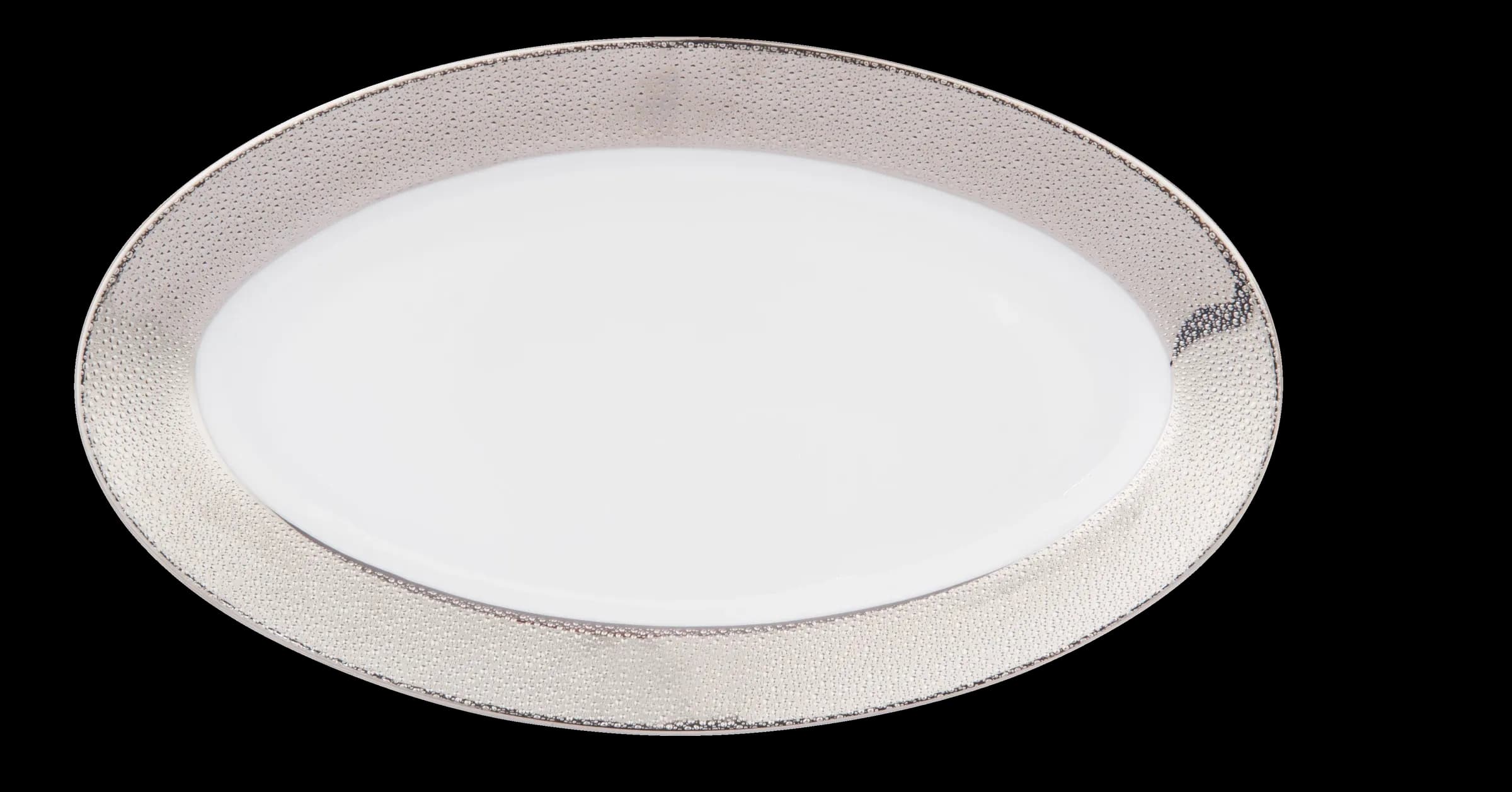 Plat ovale 36 cm, collection Monte-Carlo