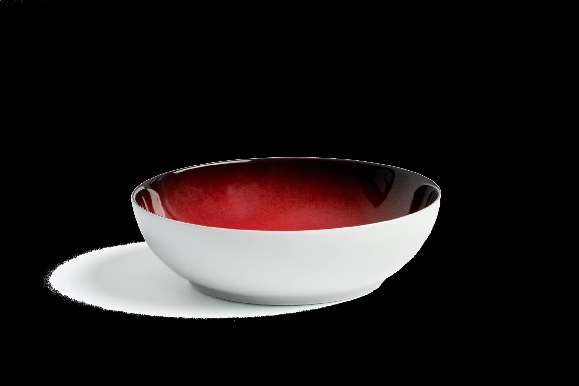 Saladier rond 25 cm, collection Qing
