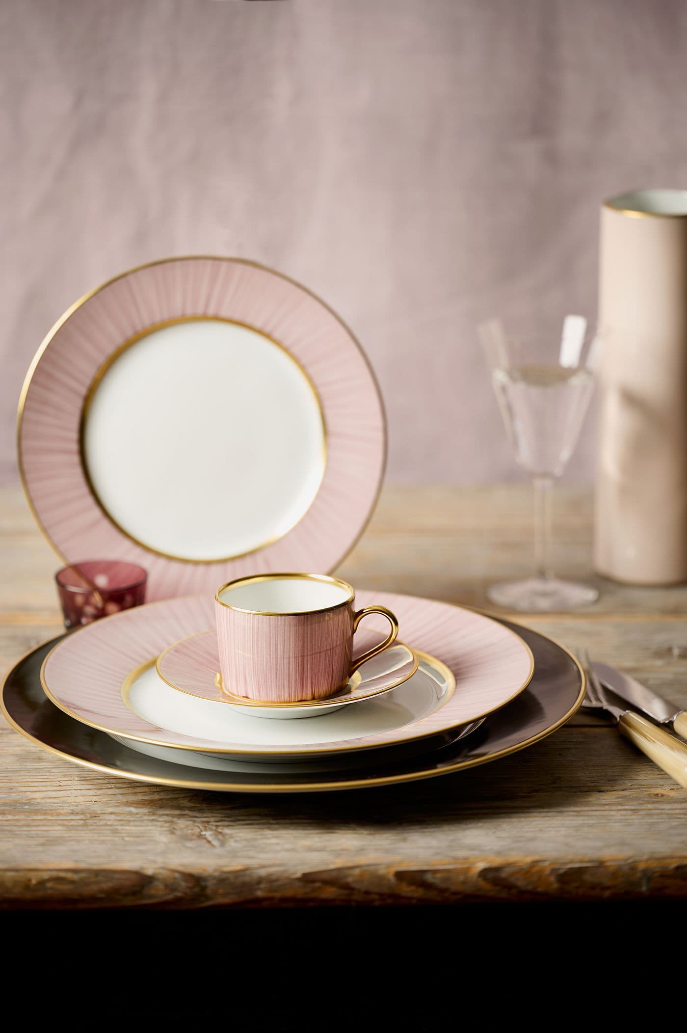 L'aube et la lumière douce