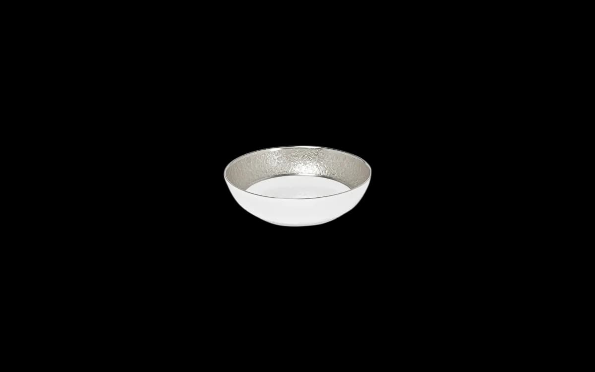 Bol salade 16,5 cm, collection Moonscape Platine