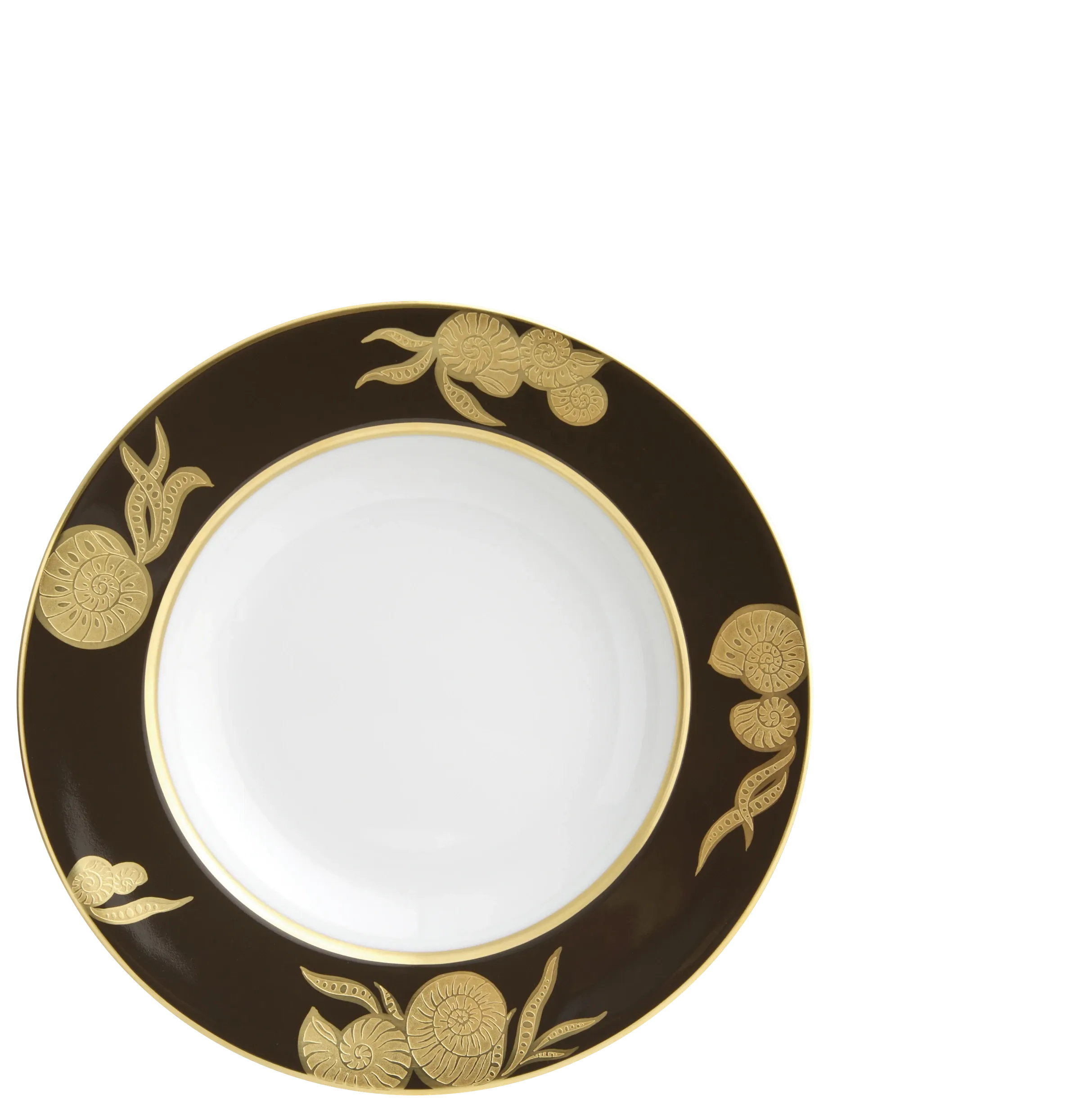 Assiette creuse 22,5 cm, collection Nautile