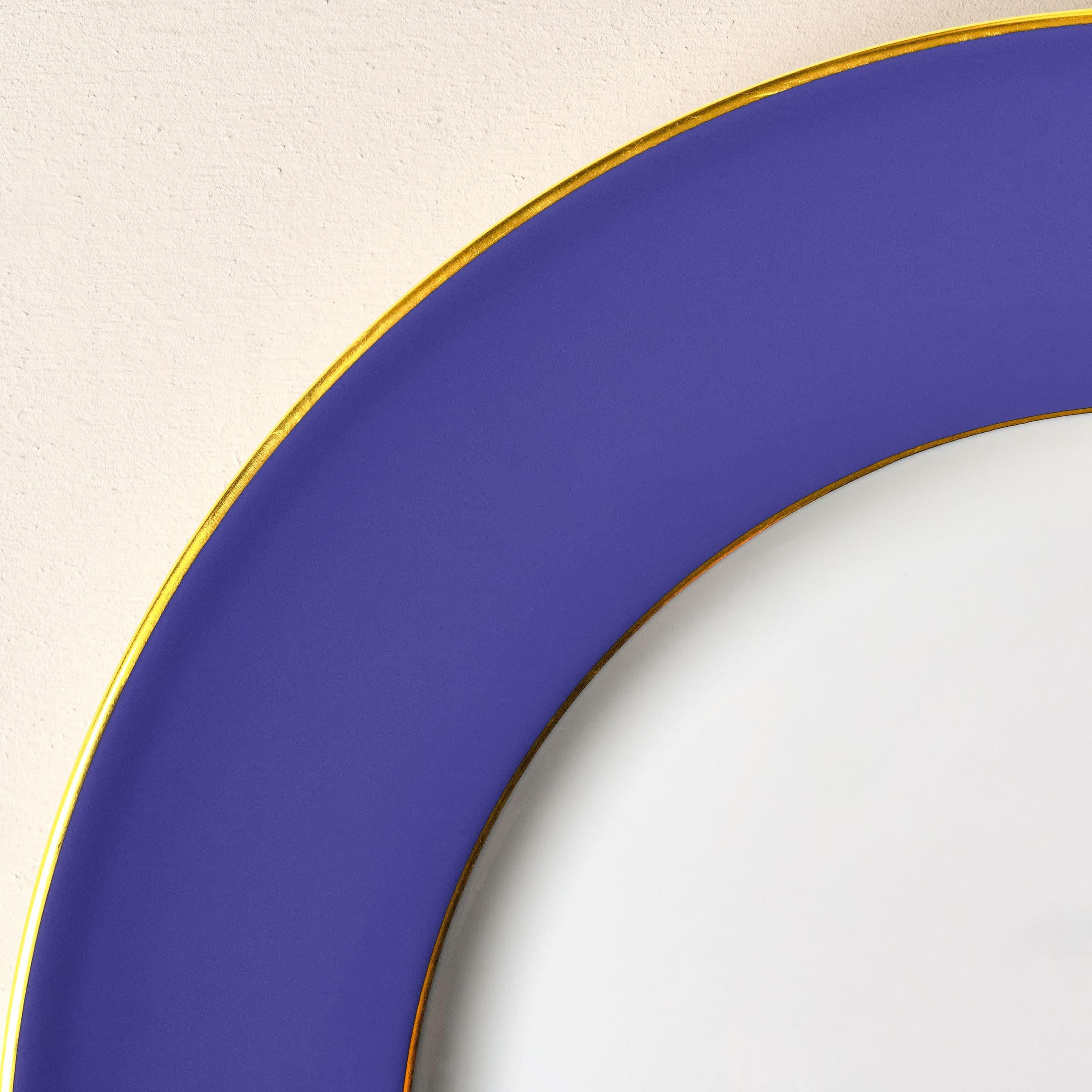 Colour Bleu Provence, Gold finish
