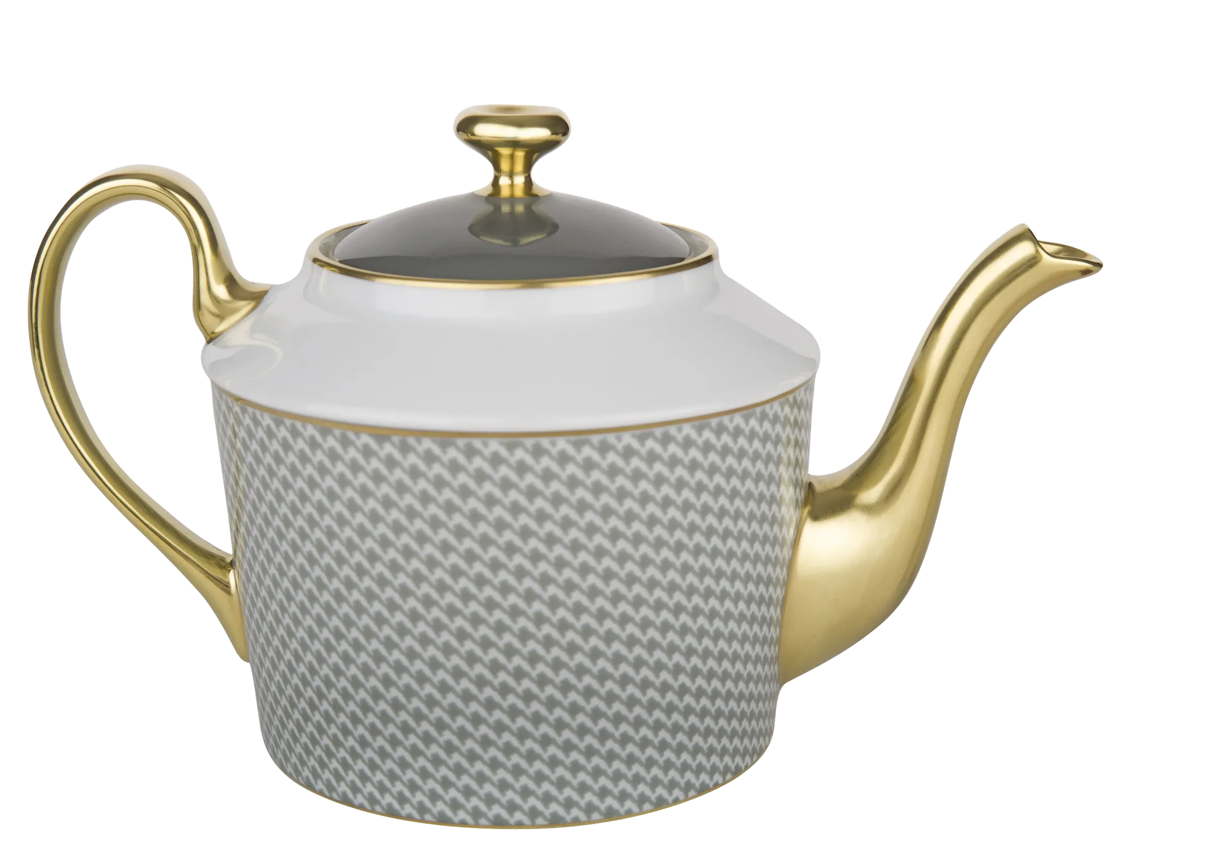 Tea pot 6/12 cups 100 cl, Pied-de-Poule collection